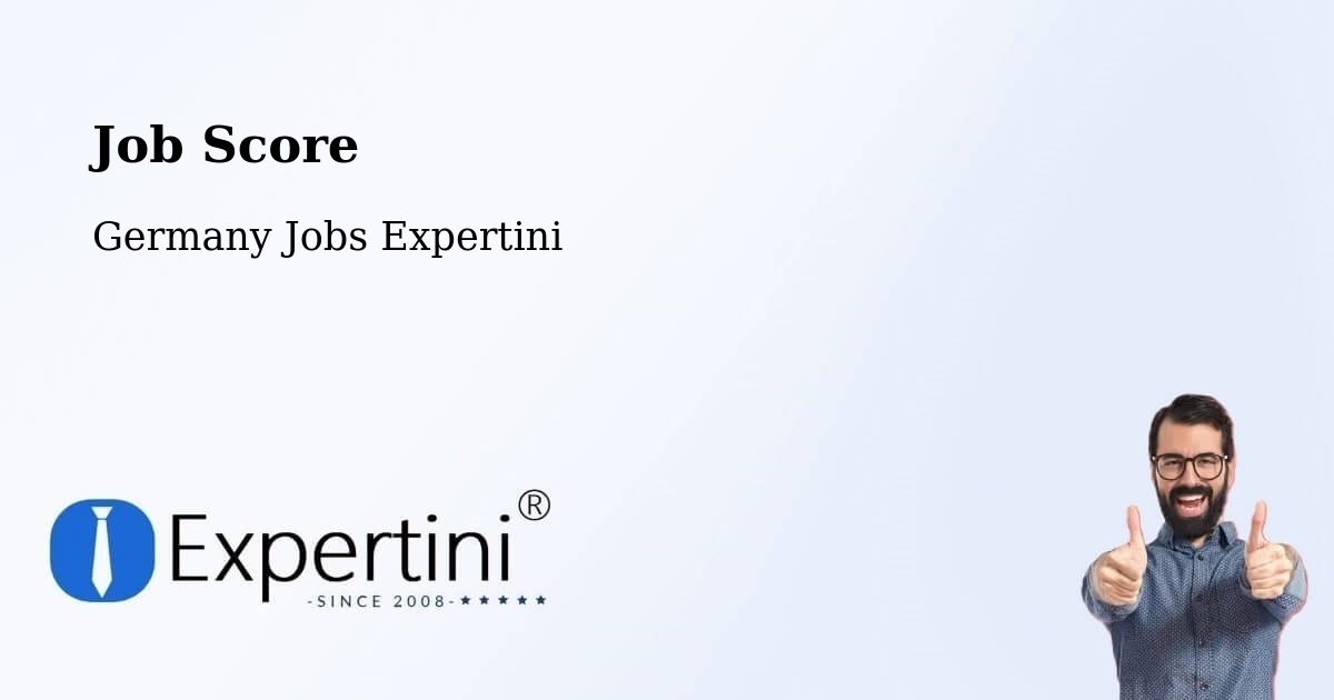 Job Score & Job Description Score Tool – Berching - Germany Jobs Expertini